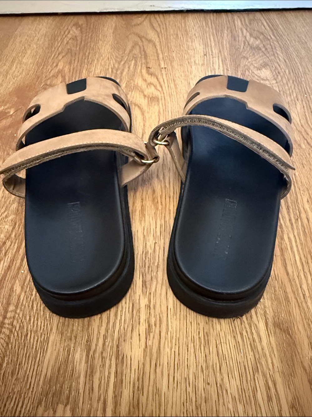 STEVE MADDEN MAYVEN SANDAL - TAN NUBUCK, size 7 - Picture 6 of 11